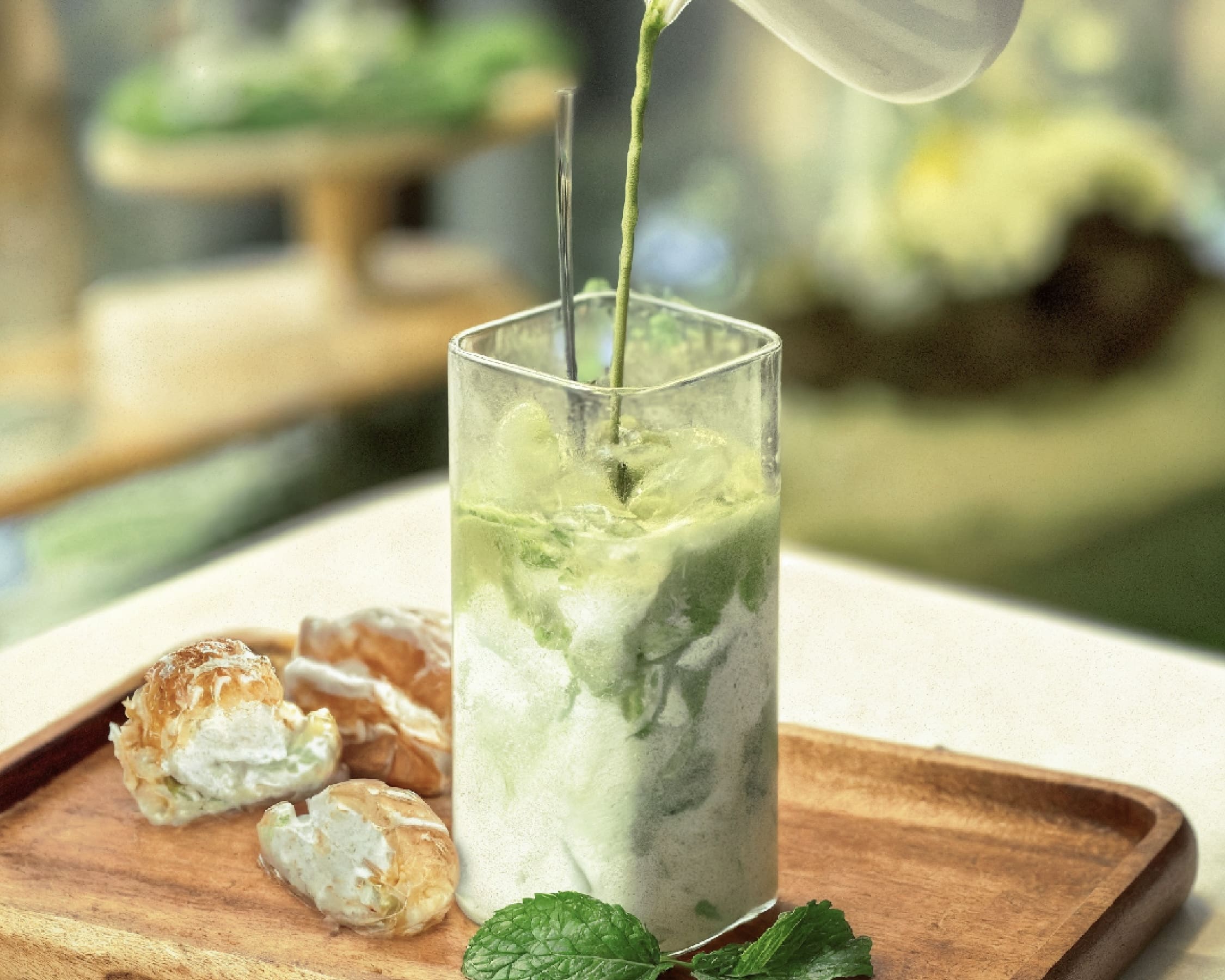 MATCHA BOOM 2 - R Workshop & Art Space Matcha Latte at R Flower & Café